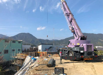 アリーナ尾鷲建て替え工事　進捗状況